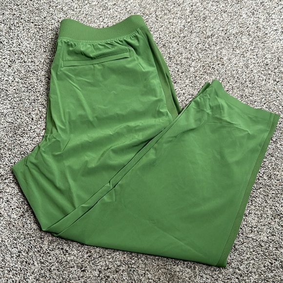 Athleta Brooklyn ankle pants size 14p green new with tags active wear - Picture 12 of 14